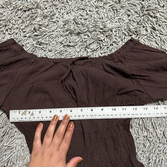 Y2K Fairy Boho Blouse Size L Best Fits S - Picture 7 of 7